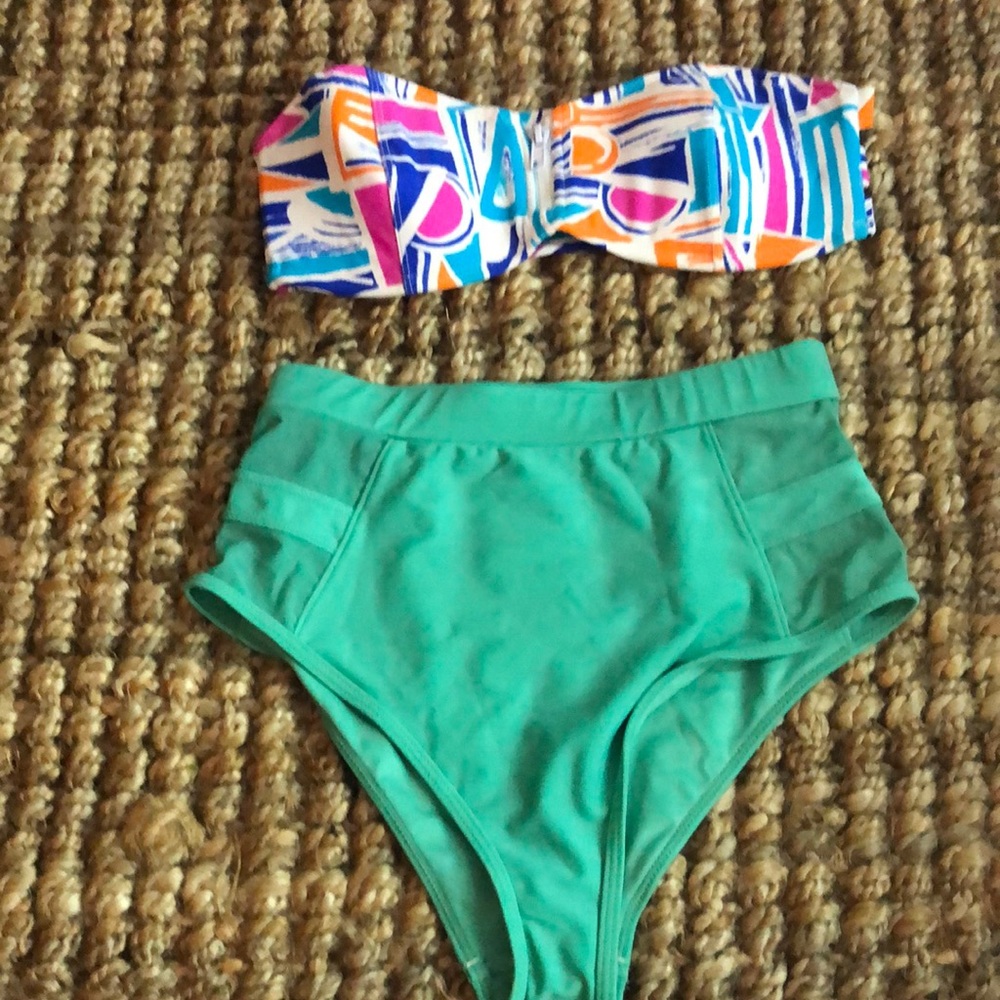 High waist bikini